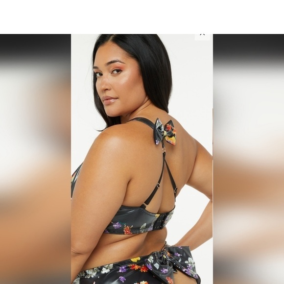 NWT 42DDD Savage x Fenty Night Blooms Sext Bra - Picture 1 of 6